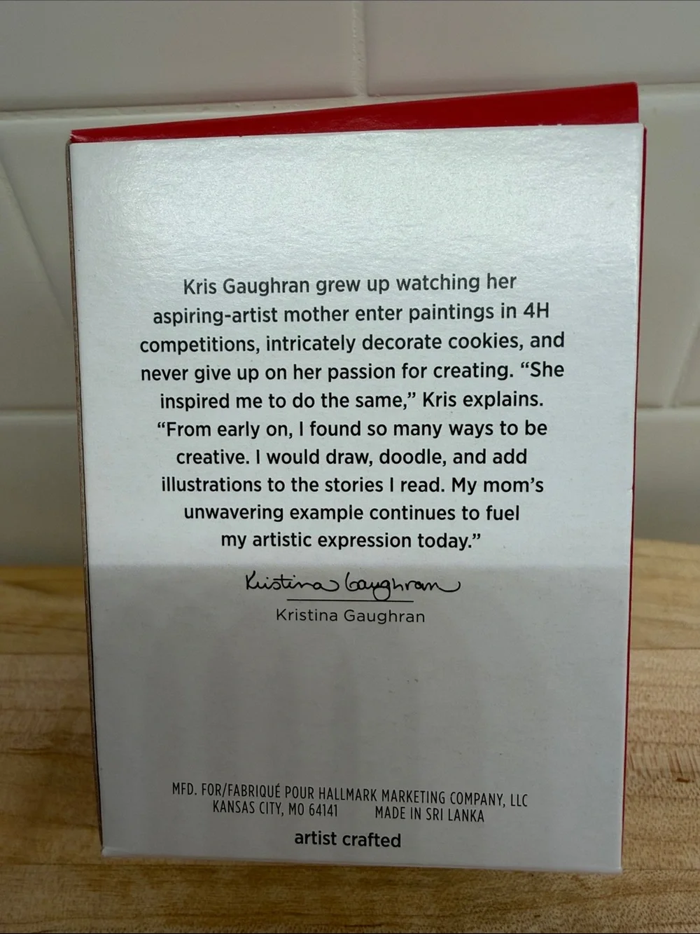 Hallmark box not